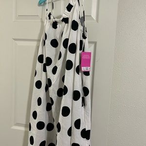 Tabitha Brown polka dot dress 1x Brand New